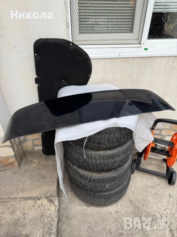 Спойлер багажник BMW X5 G05 фолиран