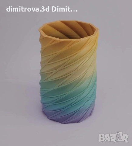 3D органайзер за бюро – уникален дизайн с преливащи цветове, снимка 2 - Ученически пособия, канцеларски материали - 51491949