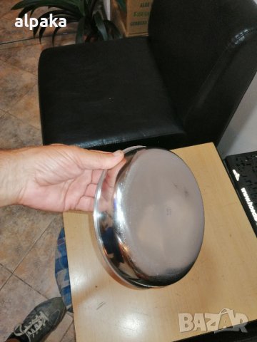 Продавам малка тавичка алпака на Хром Силистра  23 см/ 4см, снимка 2 - Съдове за готвене - 37311544