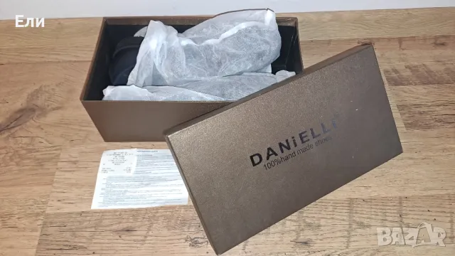 Мъжки тъмно сини обувки 45 номер Danielli, снимка 4 - Официални обувки - 47295230