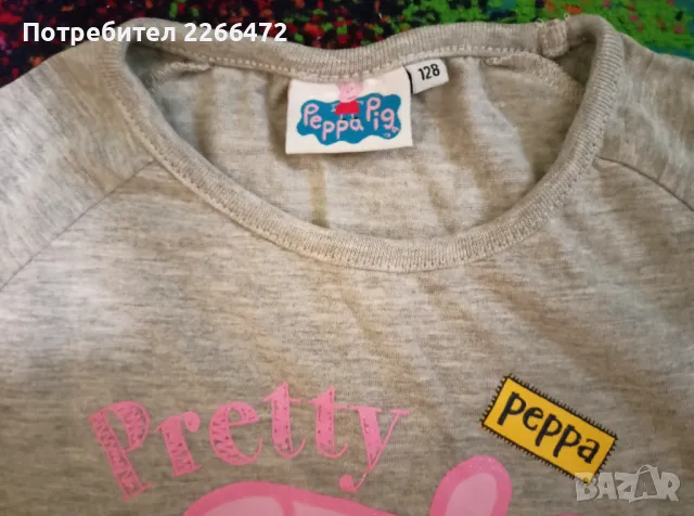 Детска рокля Peppa Pig, снимка 3 - Детски рокли и поли - 47360283