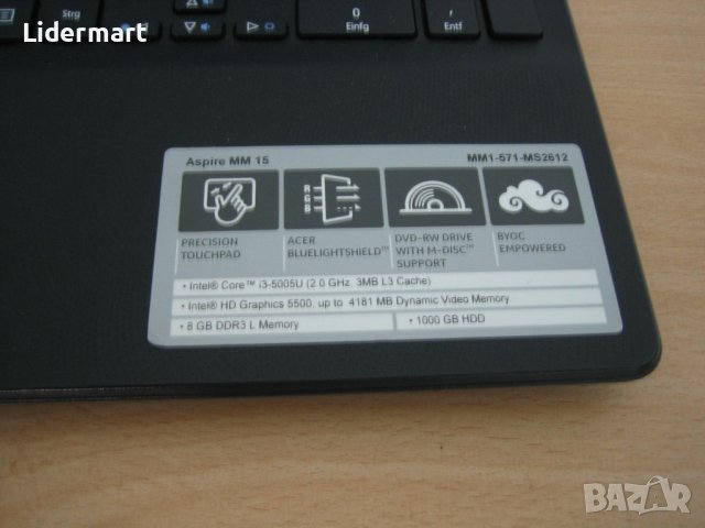 Лаптоп ACER - Топ състояние !, снимка 8 - Лаптопи за работа - 43744914