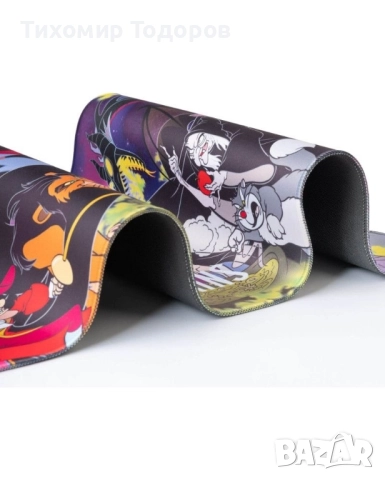 Гейминг подложка за мишка Grupo Erik - Villanas Disney, XL, мека, многоцветна, снимка 4 - Клавиатури и мишки - 52349745