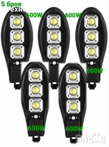 Соларна ЛЕД Лампа IP65 + стойка за монтаж+дистанционно, снимка 3 - Соларни лампи - 47708375