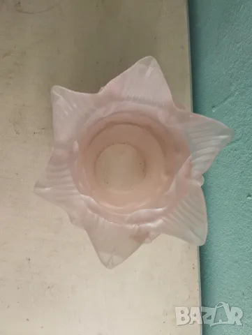 Абажур,стъкло за лампа арт деко, снимка 2 - Настолни лампи - 47747967