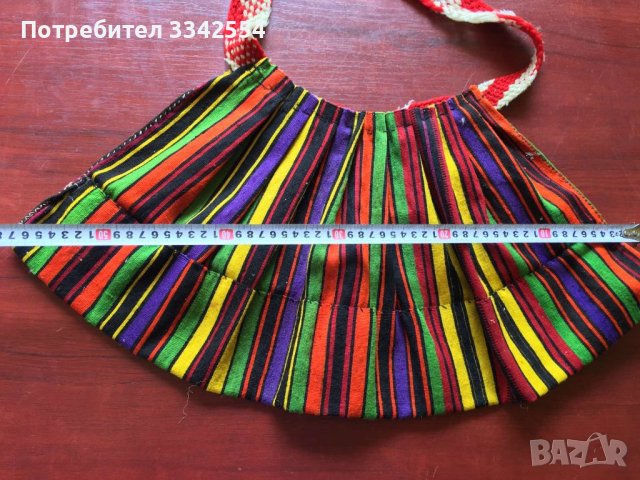 ПРЕСТИЛКА ВЪЛНА ДЕТСКА ВЪЛНЕНИК СТАРИННА ЕТНИКА, снимка 3 - Антикварни и старинни предмети - 37855011