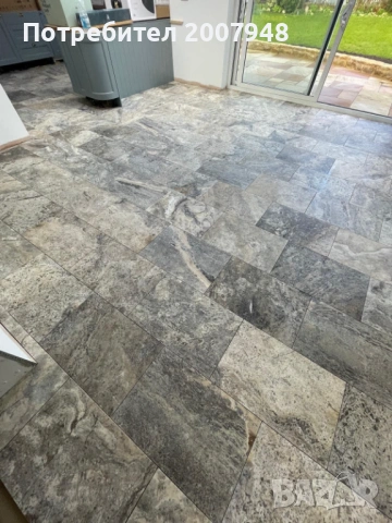 Травертин Силъвър 1.2мм/61х40.6 - 25 евро кв.м. с ДДС, снимка 14 - Облицовки - 52390655