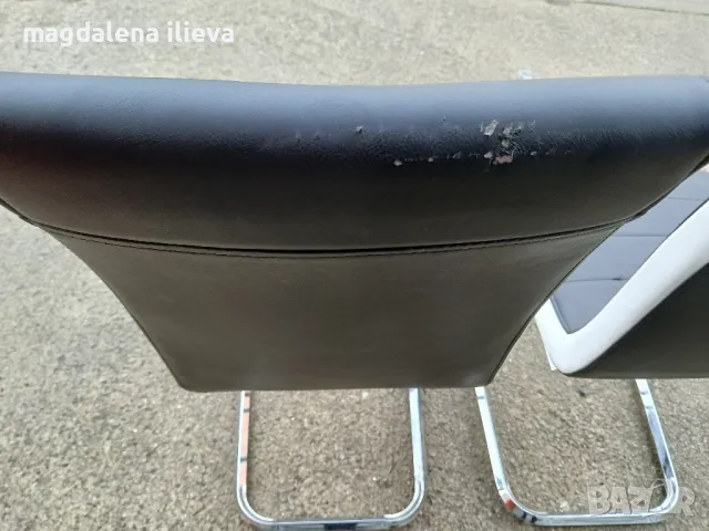 2 бр кожени стола, снимка 4 - Столове - 49422784