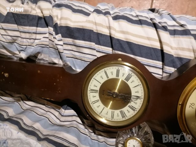 Часовник термометър и барометъра, снимка 8 - Антикварни и старинни предмети - 33485444