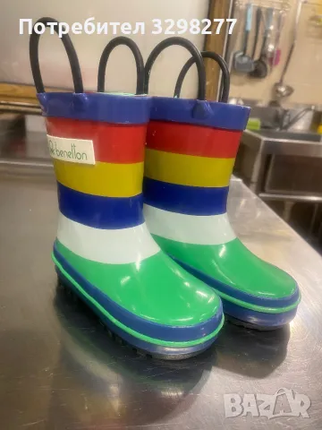Детски ботуши Benetton , снимка 3 - Детски боти и ботуши - 48428974