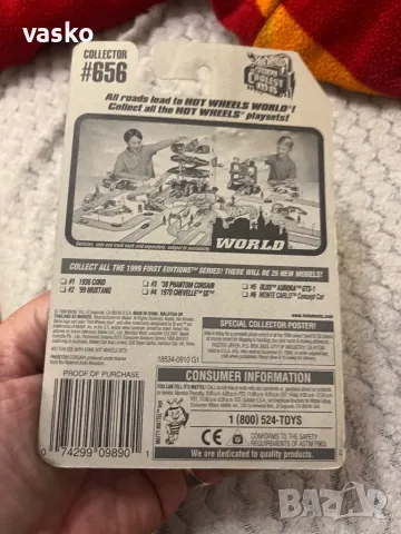 Hotwheels 1999-38 Phantom Corsair, снимка 5 - Колекции - 49653808