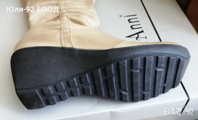 Елегантни и топли зимни ботуши от естествена кожа /нови/, снимка 5 - Дамски ботуши - 34585751