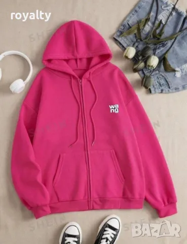 Wang Ватиран Памучен суичър 