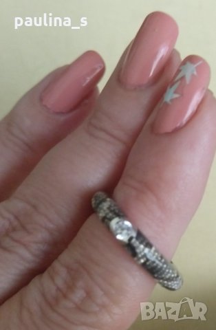 Японски дизайнерски комплект с емайл в змийски принт / сребро 925 , снимка 7 - Бижутерийни комплекти - 32771254