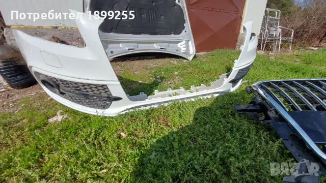Капак,броня,решетка и десен фар Audi Q5, снимка 3 - Части - 48107761