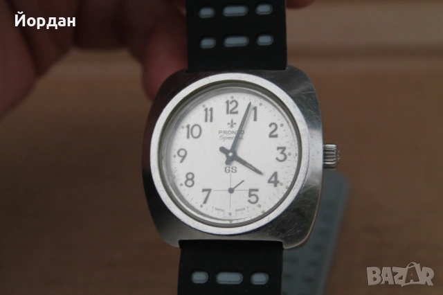 Швейцарски Мъжки ръчен часовник ''Pronto Sportal GS'', снимка 2 - Мъжки - 53274770