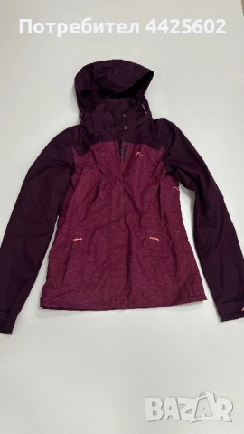 Дамско водоустойчиво туристическо яке Quechua MH100