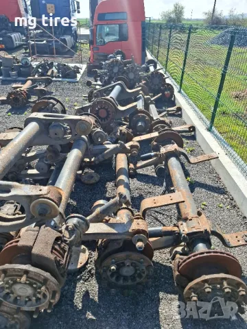 Мостове и ресори за ремаркета bpw ,saf,модулатори