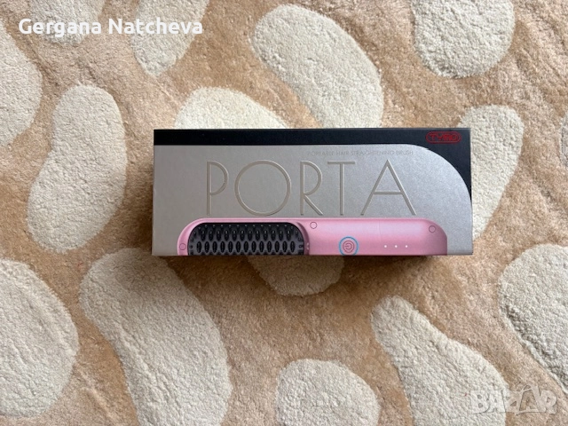 TYMO PORTA – безжична загряваща четка, като нова, снимка 2 - Сешоари - 52670894