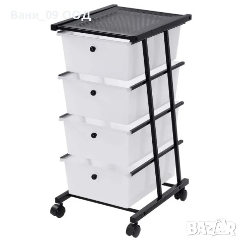 Подвижен шкаф с 4 чекмеджета