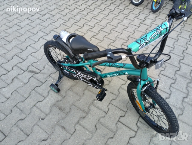 BYOX Велосипед 18" PIXY зелен, снимка 7 - Велосипеди - 53559050