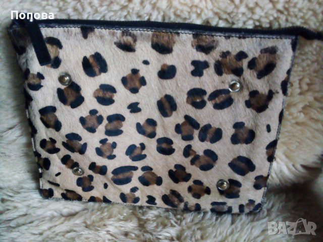 Уникален несесер естествена кожа, снимка 3 - Чанти - 38928733