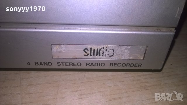 studio music-master-тунер/дек/усилвател-внос холандия, снимка 12 - Радиокасетофони, транзистори - 27869555