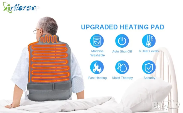 Електрическа нагревателна подложка Arlierss  HP4076B,, снимка 13 - Отоплителни печки - 49217231