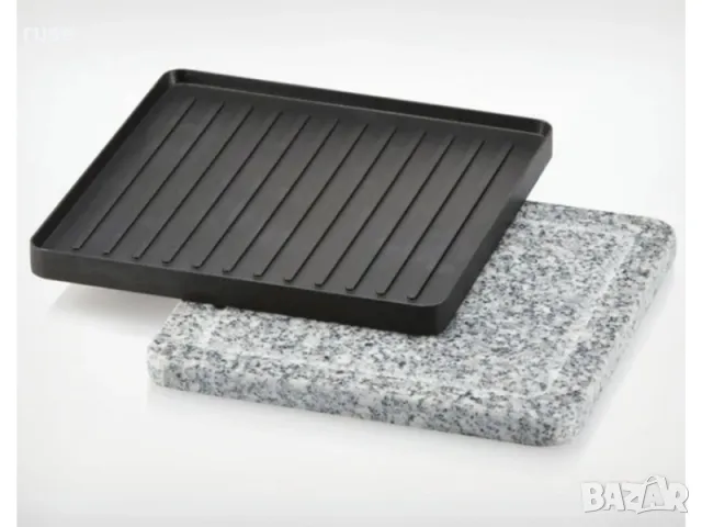 НОВИ! Скара раклет с камък и двойна грил плоча 8 души, снимка 3 - Скари - 50148940