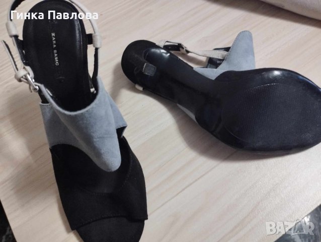 Zara-дамски сандали №39, снимка 2 - Сандали - 44011917