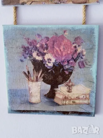 Пано 3 дървени плочки, снимка 4 - Пана - 50322067