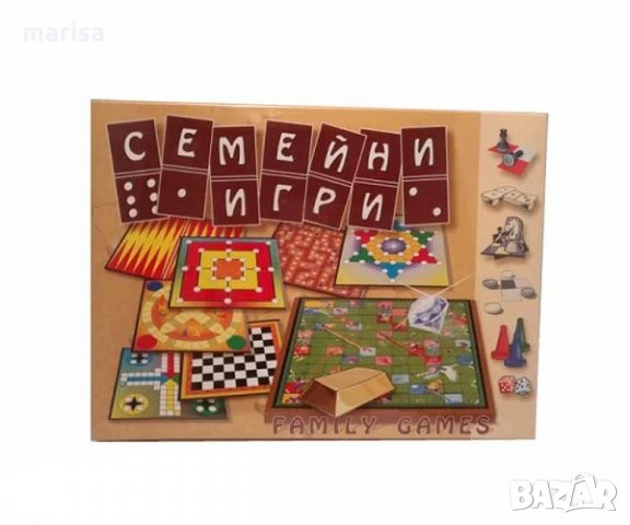 Семейни игри голяма, 29 игри 01278, снимка 1