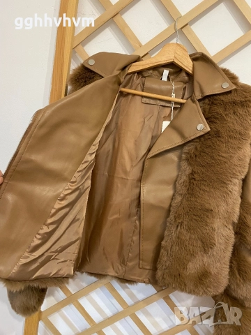 Кожено яке, снимка 8 - Якета - 51943311