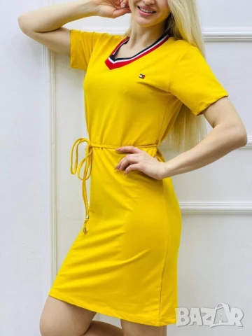 Дамска рокля на едро tommy hilfiger, снимка 2 - Рокли - 51149217