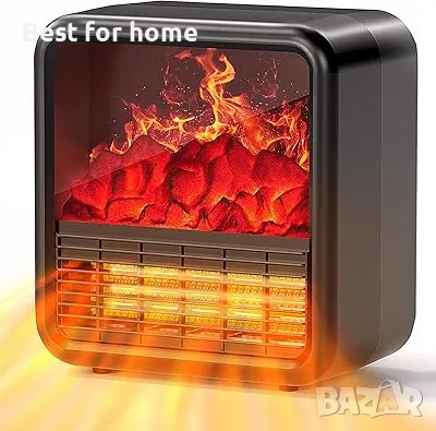 Електрическа печка- камина 1500 W от Shenzhen N6, снимка 7 - Отоплителни печки - 49020443