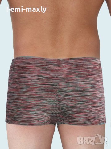 Разпродажба - Боксер червен меланж 8869, снимка 2 - Бельо - 43359576