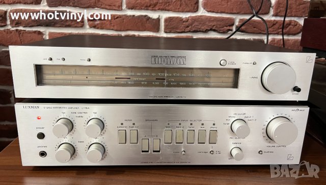 Комплект усилвател Luxman L-116 A + тунер Luxman T2