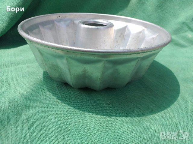 Стара алуминиева форма за кекс БДС, снимка 6 - Съдове за готвене - 33071948