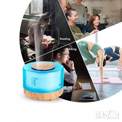 Ново! Музикален Дифузер овлажнител за ароматерапия с Bluetooth колонка, Арома дифузер, блутут музика, снимка 10 - Други - 38728317