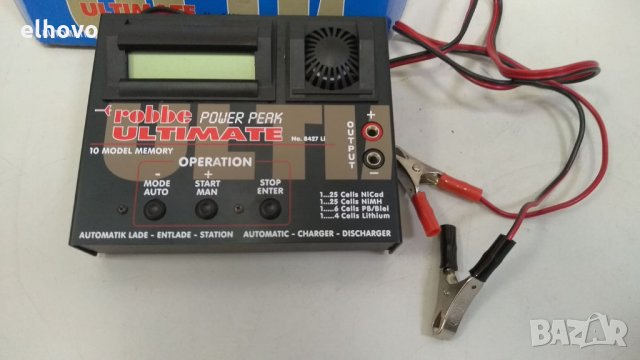 Зарядно за батерии Robbe Ultimate, снимка 2 - Друга електроника - 34810396