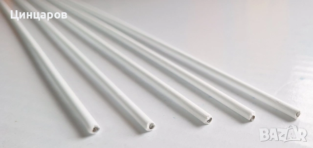 Припой с флюс обмазан, спояване на мед, бронз, месинг. Размер основа 2 /3.8/x500мм/5бр. 