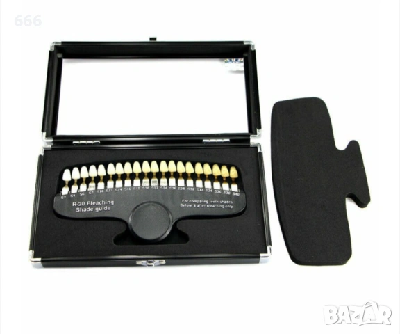 Професионална палитра от 3D дентални нюанси за избелване на зъби, снимка 13 - Други - 53503547