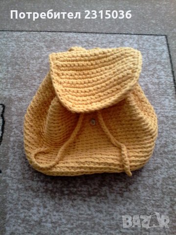 Ръчно изработена раница