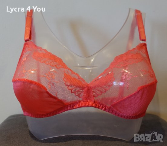 Розов сутиен с мека чашка 80 В