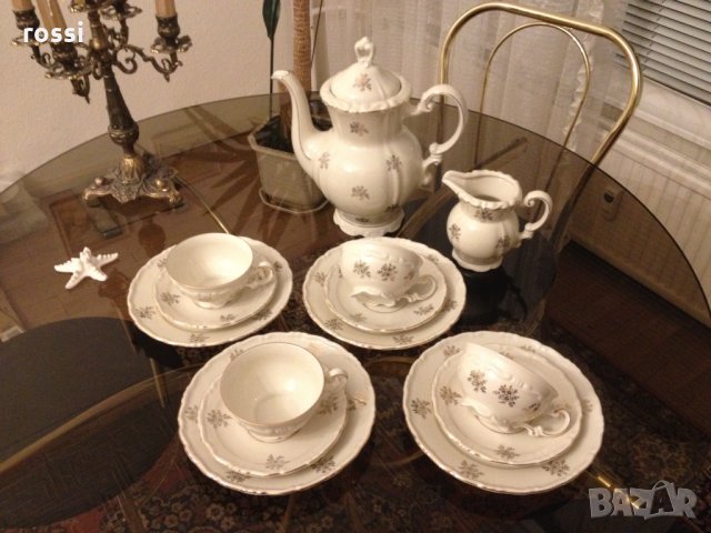Vintage. Нов. Немски сервиз за кафе/чай и десерт за 4 човека. , снимка 2 - Антикварни и старинни предмети - 33384109