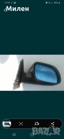 Дясно Огледало Електрическо. Audi A6. 1994-1998 Година. Ауди А6., снимка 2 - Части - 32412325