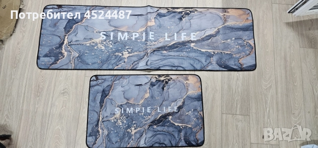 Комплект водоустойчиви постелки за кухня, различни цветове, снимка 8 - Други - 52631649