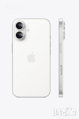 НОВ!!! Apple iPhone 16, 128GB, 5G, White + подарък оригинален адаптер Apple, снимка 6 - Apple iPhone - 53431698