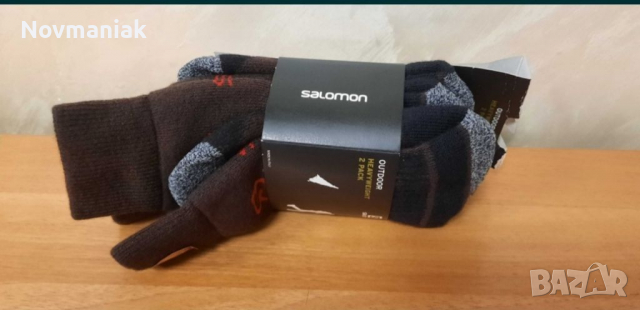 Salomon Heavweight Brown/Red-2чифта, снимка 5 - Други - 36519850