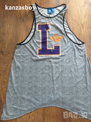 Adidas Original Vestido Tirantes Lakers - страхотна дамска туника, снимка 9 - Туники - 33569350